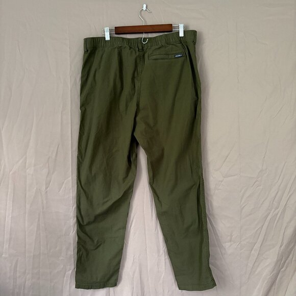 Eddie Bauer Green Chino Pants Size 38x32 Office Professional - Picture 3 of 6